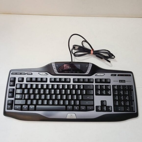 Logitech G15 Y-UW92 USB Gaming Keyboard With LCD Screen QWERTY Standard - Picture 2 of 9